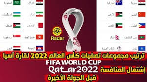من إجمالي 40 منتخباً في كأس العالم 2022؟ Ø¥Ø´ØªØ¹Ø§Ù„ ØªØ±ØªÙŠØ¨ Ù…Ø¬Ù…ÙˆØ¹Ø§Øª ØªØµÙÙŠØ§Øª ÙƒØ£Ø³ Ø§Ù„Ø¹Ø§Ù„Ù… 2022 Ù„Ù‚Ø§Ø±Ø© Ø¢Ø³ÙŠØ§ Ù‚Ø¨Ù„ Ø§Ù„Ø¬ÙˆÙ„Ø© Ø§Ù„Ø£Ø®ÙŠØ±Ø© Ø§Ù„Ø®Ù„ÙŠØ¬ Ø¬Ø§Ø²ÙŠØª