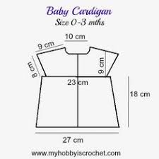 19 Best Crochet Baby Size Charts Images Baby Size Chart
