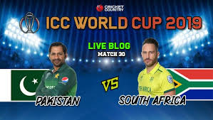 South africa live stream online if you are registered member of bet365, the leading online betting company that has streaming coverage for more than 140.000 live sports events with live betting during the year. Live Cricket Score And Updates Pak Vs Sa Cricket World Cup 2019 Match 30 Live Streaming Live Score Updates Live Blog And Ball By Ball Commentary Pakistan Vs South Africa Live Cricket