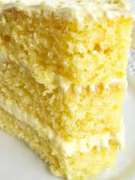 This Easy Lemon Layered Cake Is For True Lemon Lovers 3 Layers Of Moist Sweet Lemon Cake Frost Lemon Cake Recipe Lemon Cake Mix Recipe Lemon Dessert Recipes