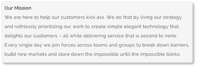 Defining Your Company S Mission Vision And Core Values Zoho Academy