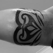 Black globe with paper airplane tattoo on right forearm. Top 53 Tribal Armband Tattoo Ideas 2021 Inspiration Guide