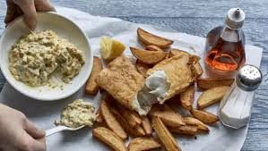 Fish And Chips With Tartare Sauce Recipe Recipe Recipes Fish And Chips Food