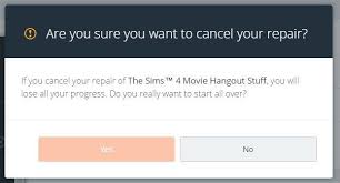 Explore the meaning, origin, variations, and popularity of the name sim. Origin Gives You The Option To Cancel A Download Repair But The Yes Is Disabled R Assholedesign