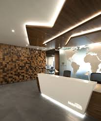 This Reception Area At Motonovo Finance At One Central Square In Cardiff Looks Stunning With Clever U Lobby Interior Design Reception Desk Design Lobby Design