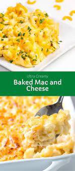 Ultra Creamy Baked Mac And Cheese Grandma Linda S Recipes Recipe In 2021 Baked Mac Mac And Cheese Vegetarian Recipes