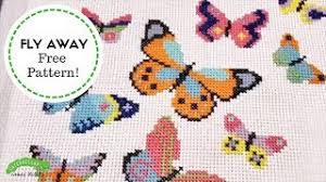 We've got hundreds to keep you busy, and the best bit? Free Butterfly Cross Stitch Pattern Caterpillar Cross Stitch Youtube