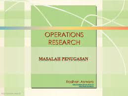 We did not find results for: Ppt Riset Operasi Masalah Penugasan Muhammad Abdul Muiz Academia Edu