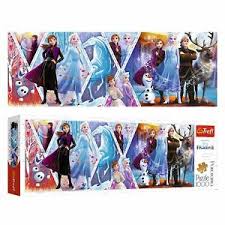 Disney puzzles for adults 1000 pieces. Trefl 1000 Piece Panorama Adult Large Disney Frozen 2 Anna Elsa Jigsaw Puzzle 5900511290486 Ebay