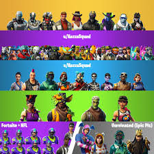 Fortnite season 6 primal has just launched with a campaign cinematic, single player story mission and a whole lot of map changes. The Season 6 Gang All S6 Skins Fortnitebr