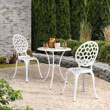 Htth 3 pieces patio chair sets, outdoor wicker patio garden furniture sets modern bistro set rattan chair conversation sets(brown) 4.5 out of 5 stars 77. 3 Piece Bistro Sets To Beautify Your Outdoor Space