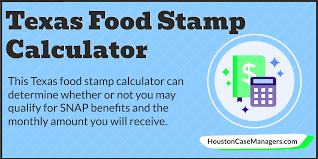 Texas Food Stamp Calculator: How To Determine Snap Eligibility