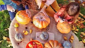 Colonists sliced off pumpkin tops; True Or False Trivia For Pumpkin Spice Lovers