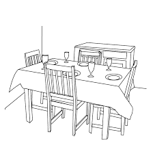 Coloring Pages Dining Room Coloring Pages House Colouring Pages Colouring Pages