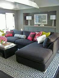 Cute Living Room Home Living Room Grey Sectional Sofa Home