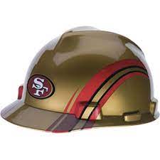 San Francisco 49ers Hard Hat Nfl Construction Safety Helmet Nfl San Francisco San Francisco 49ers San Francisco 49ers Nfl