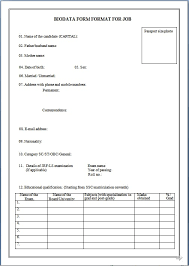 More ready format of biodatas, biodata model and bio data sheet. Download Simple Biodata Format In Word Zimer