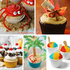 Summer Cupcakes Ideas From Around The Web For Decorating Cupcakes This Summer Fantastic For Bbqs Summer Cupcakes Cupcakes Decoration Cherry Limeade Cupcakes