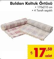 Buldan Koltuk Ortusu 170x210 Cm Indirimde Market