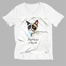Kedi V Yaka Tisort V Yaka T Shirt Dchay624