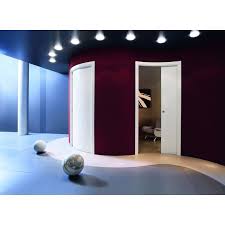 Chassis Porte Et Habillage Bois Circular Eclisse Pour Porte De Largeur 83 Cm Leroy Merlin Porte Coulissante Sliding Door Maison