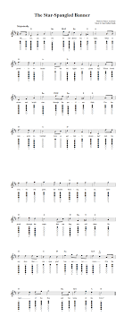 For latin whistle, snare drum, tenor drums, bass drums, cymbals. The Star Spangled Banner Sheet Music And Tab For Tin Whistle With Lyrics