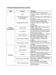 Alibaba.com offers 1,828 atm card embosser products. Debit Card Replacement Kiosk Locations V2 Malaysia Southeast Asia