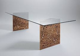 Riddled Table By Steven Holl Retail Design Blog Glass Dining Table Ultra Modern Furniture Contemporary Furniture Design
