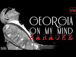 Georgia On My Mind Karaoke Pianoforte Youtube