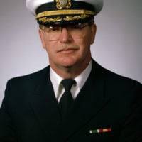 Portrait: US Navy (USN) Rear Admiral (RDML) (lower half) Wallace N. Guthrie  Jr. (uncovered)