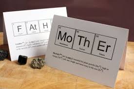 Funny Father Elements Card Periodic Table Fathers Day Birthday Greeting Breaking Bad Science Chemistry Black Dad Geek Nerd Monochrome Fun Father Humor Fathers Day Cards