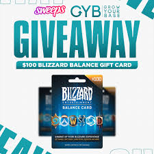 Get games, loot boxes, card packs, services and more. Sweeps 100 Blizzard Balance Gift Card Giveaway To Facebook