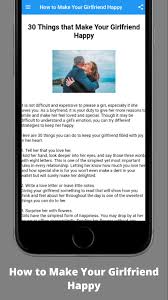 The other common problem is that oftentimes two partners don't make the effort to share what's bothering them, what they want, or what they need, and the. How To Make Your Girlfriend Happy For Android Apk Download