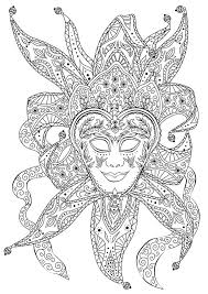 Looking for a fun mardi gras activity for the kiddos? Bouffon Venetian Mask Mardi Gras Coloring Page Free Printable Coloring Pages For Kids