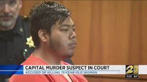 Capital murder suspect in court