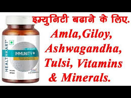 Healthkart Immunity Booster Immunity Blend Of Amla Giloy Tulsi Ashwagandha Youtube