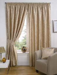 Living Room Nice White Cream Curtain Ideas With Wall Unit And Small Chairs Set And Carpet Living Room Drapes Curtains Living Room Living Room Decor Apartment