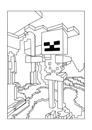 Cool minecraft creeper coloring page. Minecraft Creeper Coloring Page Novocom Top