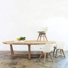 Pre Order Florence Reclaimed Teak Oval Dining Table 2 6m Oval Table Dining Timber Dining Table Teak Dining Table