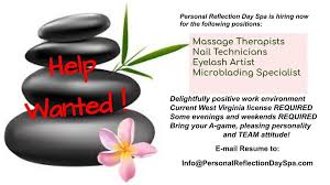 Spa receptionist job description example. Personal Reflection Day Spa