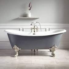 Originally considered a luxury item in the 19th century, a clawfoot tub is a large container for holding water that is supported by claw foot pedestals. Pin On Master Bedroom