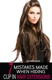 Use a gentle, clarifying shampoo. Terrifictresses Has Uncovered Seven Common Mistakes Made With Clip In Hair Extensions Tha Hair Extensions Best Clip In Hair Extensions Hair Extensions Tutorial