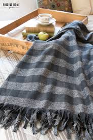 Buy the best and latest flannel blanket on banggood.com offer the quality flannel blanket on sale with worldwide free shipping. 10 Minute Decorating No Sew Plaid Flannel Blanket Finding Home Farms