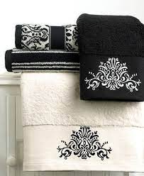 Bed linen, bath linen, linen house. Bianca Black And White Towel Collection Black And White Towels White Towels White Hand Towels