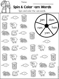 United Teaching Word Family Worksheets Word Families Word Family Activities