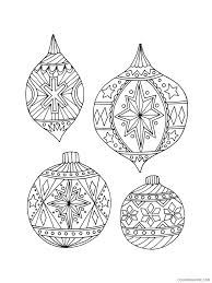 There are tons of great resources for free printable color pages online. Christmas Ornaments Coloring Pages Christmas Ornament 18 Printable 2020 231 Coloring4free Coloring4free Com