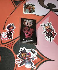 Helluva Boss Millie - LMITED EDITION PIN VALENTINE - FAST SHIP! +4 Stickers  | eBay