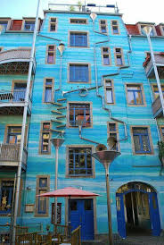 Kunsthofpassage Funnel Wall Makes Music When It Rains Dresden Neustadt Germany Building Rainwater Water From Air