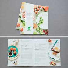 50 Beautiful Printed Brochure Designs For Your Inspiration Recipe Book Design Cookbook Design Menu Design Inspiration