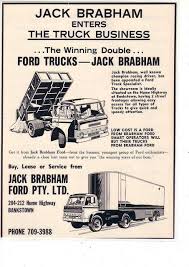 1970 ford d series trucks jack brabham ford ad trucks ford trucks ford pinterest